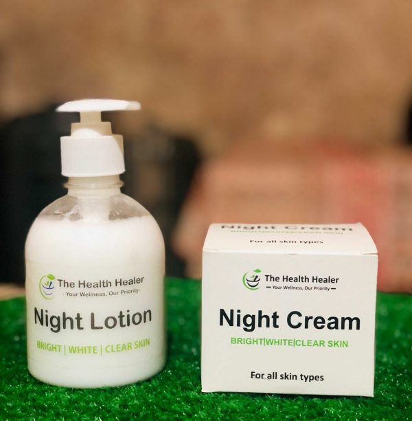 Anti Aging Night Cream & Night Lotion Deal
(pack Of 2) Anti Aging Night Cream & Night Lotion Deal