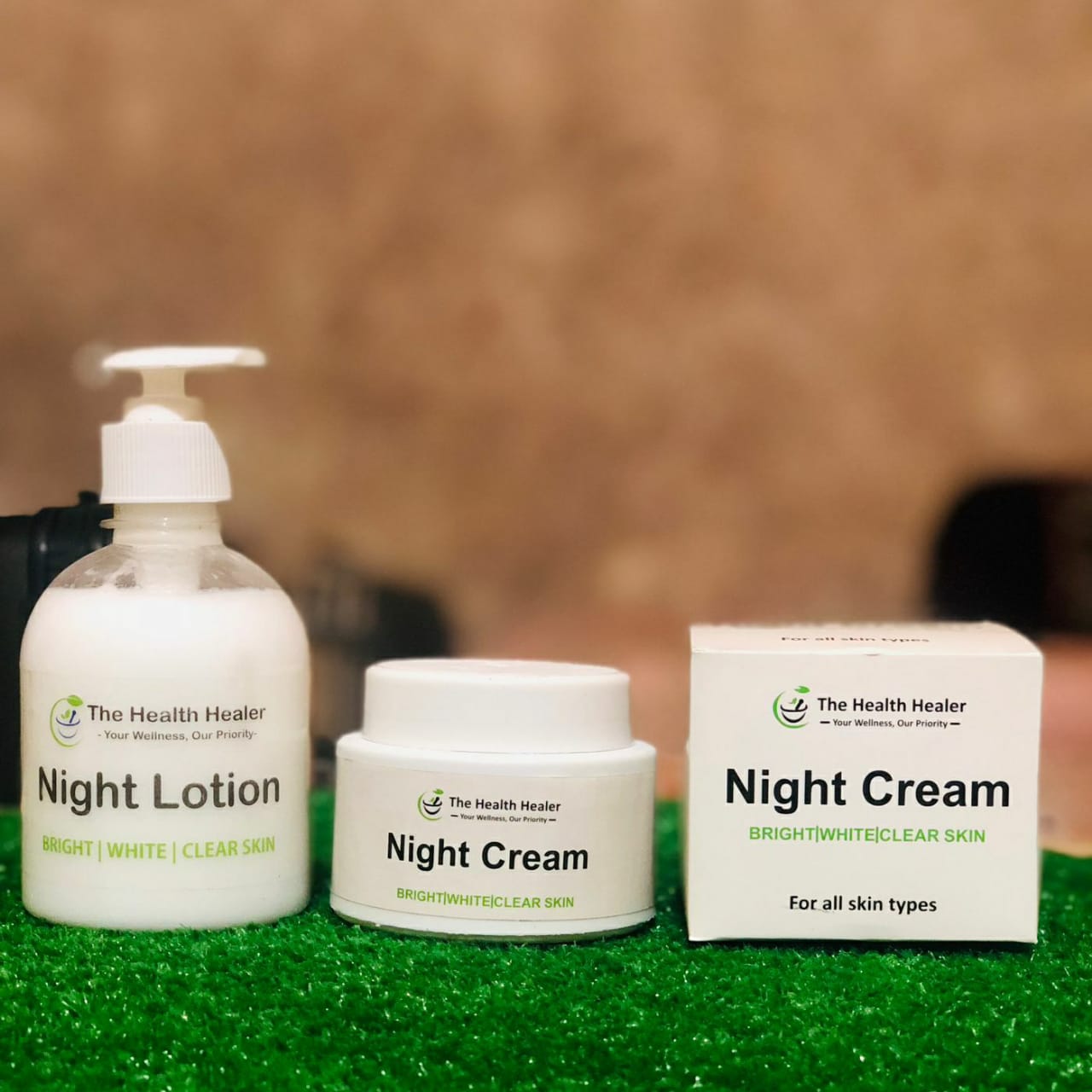 Anti Aging Night Cream & Night Lotion Deal
(pack Of 2) Anti Aging Night Cream & Night Lotion Deal